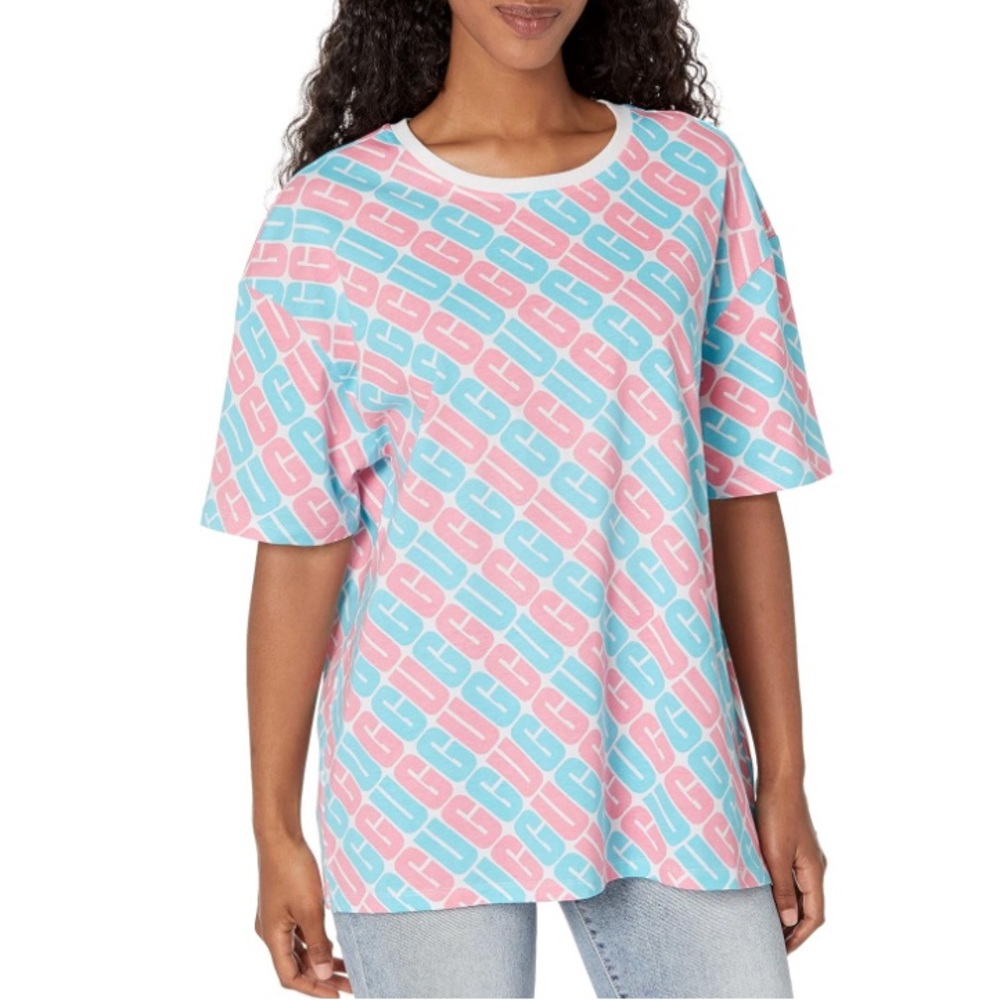 UGG Toni Pride Oversized Tee size Large Pride LGBTQ+